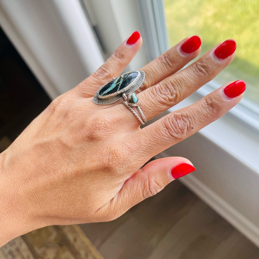 Custom Made Sterling Silver Rings - image 1